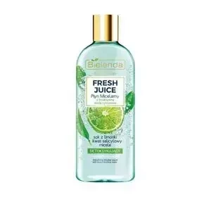 Bielenda Fresh Juice detoksykujący płyn micelarny Limonka 500 ml