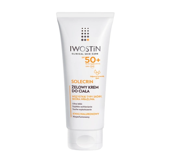 Iwostin Solecrin żelowy krem do ciała SPF50+ 200ml