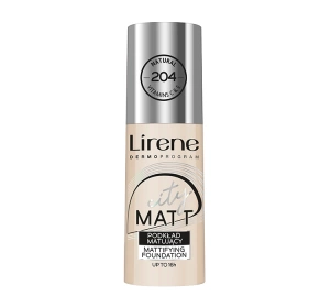 Lirene City Matt fluid matująco-wygładzający 204 Naturalny 30 ml