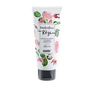 Anwen Emolientowa Róża odżywka do włosów o wysokiej porowatości 200 ml