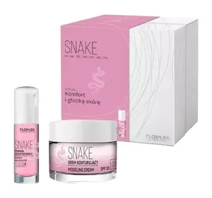 Floslek Snake zestaw prezentowy do pielęgnacji twarzy serum 30 ml + krem 50 ml