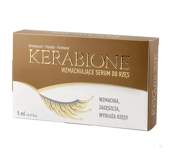 KERABIONE WZMACNIAJĄCE SERUM DO RZĘS 5ML