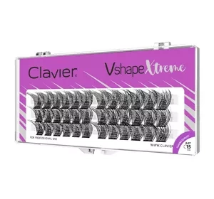 Clavier Vshape Xtreme kępki rzęs skręt C 15 mm