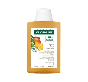 Klorane Mango szampon do włosów suchych 200 ml