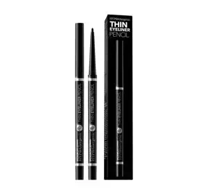 Bell Hypoallergenic Thin Eyeliner Pencil konturówka do oczu w kredce 001 Black 0,5 g