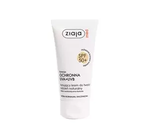 Ziaja Med Kuracja Ochronna tonujący krem SPF50+ Odcień Naturalny 50 ml
