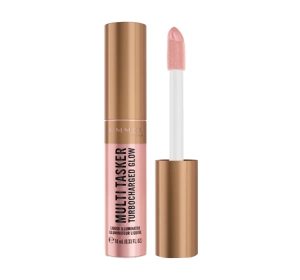 Rimmel Multi-Tasker Turbocharged Glow rozświetlacz w płynie 005 Iconic As Usual 10 ml