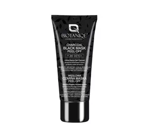 Biotaniqe Pure Detox węglowa czarna maska peel-off 50 ml