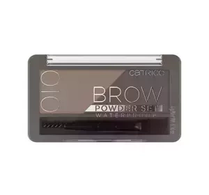 Catrice Brow Powder Set wodoodporny puder do brwi 010 Ash Blond 4 g