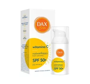 Dax Sun rozświetlający krem ochronny SPF50+ witamina C 30 ml