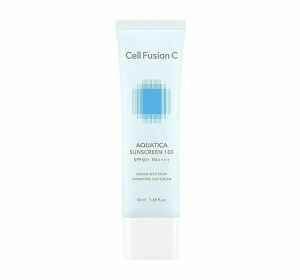 Cell Fusion C Aquatica SPF50+ PA++++ intensywnie nawilżający krem przeciwsłoneczny 50 ml