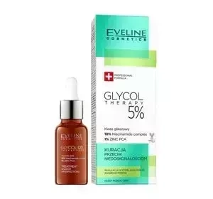 Eveline Cosmetics Glycol Therapy kuracja przeciw niedoskonałościom 5% 18 ml