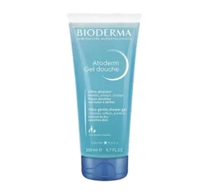 Bioderma Atoderm delikatnie oczyszczający żel pod prysznic i do kąpieli 200 ml