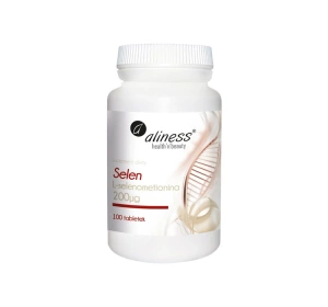Aliness suplement diety Selen L-selenometionina 200 µg 100 tabletek