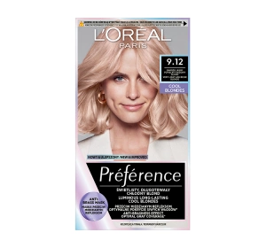 L'Oréal Paris Preference Cool Blondes farba do włosów 9.12 Bardzo Jasny Popielaty Beżowy Blond