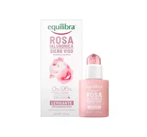 Equilibra Rosa różane serum wygładzające z kwasem hialuronowym 30 ml