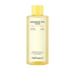 Cell Fusion C Radiance Vita rozświetlający tonik do twarzy 300 ml