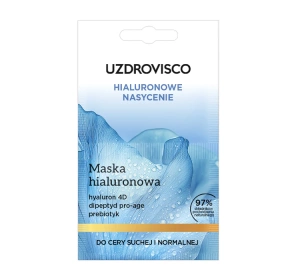 Uzdrovisco Hialuronowe Nasycenie maska hialuronowa do twarzy 10 ml