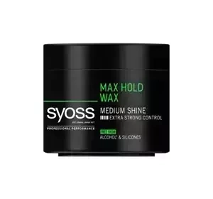 Syoss Max Hold wosk do stylizacji włosów 150ml