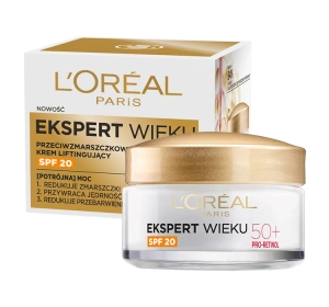 L'Oréal Paris Ekspert Wieku przeciwzmarszczkowy krem liftingujący SPF20 50+ 50 ml