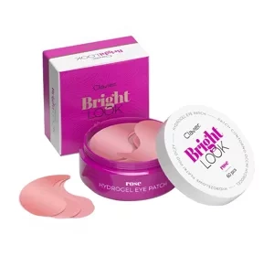 Clavier Bright Look hydrożelowe płatki pod oczy Rose 60 sztuk