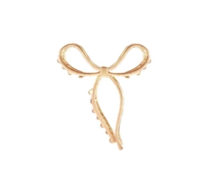 Donegal metalowa klamra do włosów FA-5701 Złota