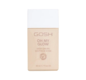 Gosh Oh My Glow rozświetlacz w płynie do twarzy i ciała 002 Dewy Drops 50 ml
