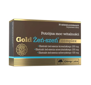 Olimp Gold Żeń-szeń Complex suplement diety 30 tabletek