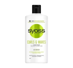 Syoss Curls & Waves odżywka do włosów falowanych i kręconych 440ml