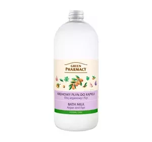 Green Pharmacy płyn do kąpieli Olej Arganowy i Figi 1000 ml