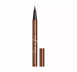 Claresa Line So Fine eyeliner w pisaku Brown 0,8 g