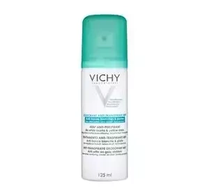 Vichy antyperspirant 48H przeciw białym i żółtym plamom spray 125 ml