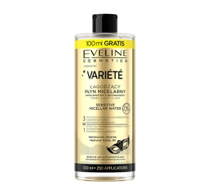Eveline Cosmetics Variété łagodzący płyn micelarny 500 ml