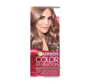 Garnier Color Sensation trwała farba do włosów 8.12 Opalizujący Różowy Blond