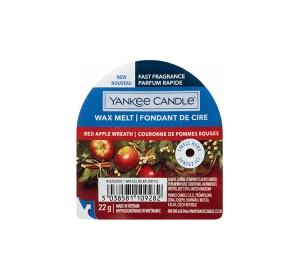 Yankee Candle wosk zapachowy do kominków Red Apple Wreath 22 g
