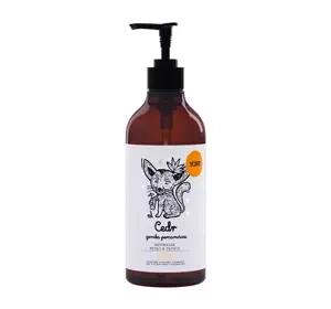 Yope Cedr i Gorzka Pomarańcza naturalne mydło do rąk 500ml