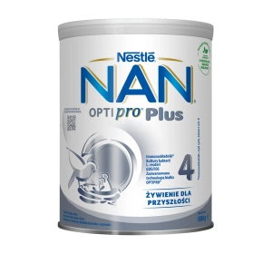 Nestle NAN Optipro Plus 4 produkt na bazie mleka, w proszku po 2 roku życia 800g