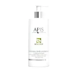 Apis Acne Stop oczyszczający tonik antybakteryjny z zieloną herbatą 500 ml