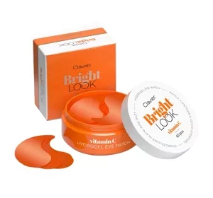 Clavier Bright Look hydrożelowe płatki pod oczy Vitamin C 60 sztuk