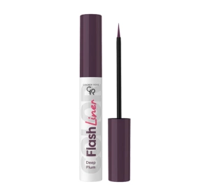Golden Rose Flash Liner eyeliner w płynie 109 Deep Plum 3,5 ml