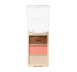 Everybody London Trio Face paleta do konturowania twarzy Glow Me Peachy 8,6 g