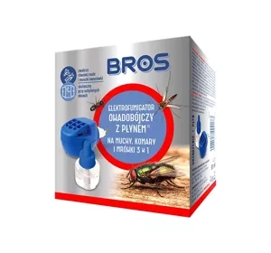 Bros urządzenie elektryczne przeciw muchom, komarom i mrówkom + wkład