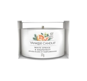 Yankee Candle Signature mini świeca zapachowa White Spruce & Grapefruit 37 g