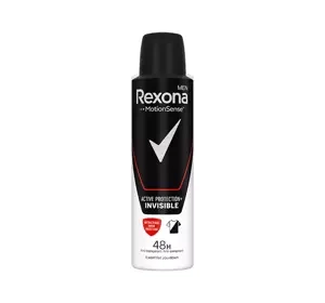 Rexona Men Invisible antyperspirant w aerozolu dla mężczyzn 150 ml