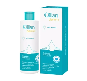 Oillan Derm+ emulsja do kąpieli do skóry suchej i atopowej 400 ml