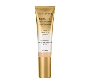 Max Factor Miracle Second Skin podkład 03 Light 30 ml