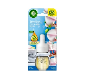 Air Wick elektryczny odświeżacz powietrza wkład Świeże Pranie & Biała Orchidea 19 ml