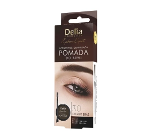 Delia Eyebrow Expert intensywnie definiująca pomada do brwi 3.0 Ciemny Brąz 4 g