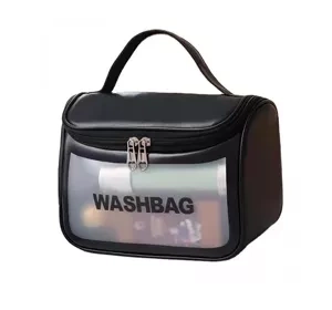 eCarla Washbag kosmetyczka rozkładana KS46CZ Czarna