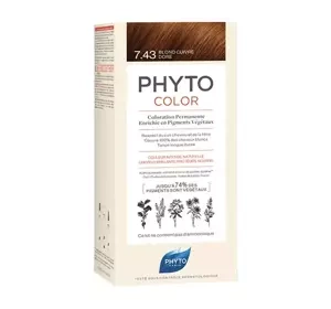 Phyto Phytocolor farba do włosów 7.43 Copper Golden Blonde